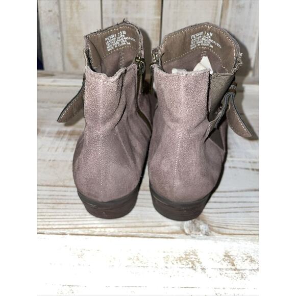 Steve madden Perrii Suede Ankle Booties Women's Shoe Size 7.5 M - Picture 5 of 7